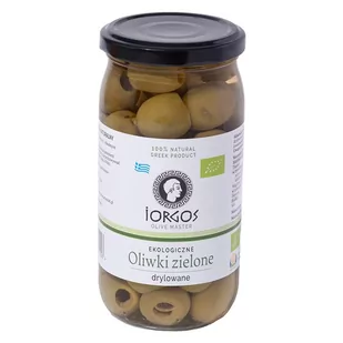 Oliwki zielone drylowane BIO IORGOS, 180g - Warzywa w marynacie - miniaturka - grafika 1