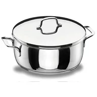 Garnki - LACOR 90024 garnek z pokrywką 24 cm Gourmet 90024 - miniaturka - grafika 1