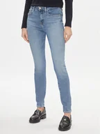 Spodnie damskie - Tommy Hilfiger Jeansy Th Flex Como Skinny Rw Mel WW0WW40633 Niebieski Skinny Fit - miniaturka - grafika 1