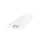 Listwy i profile - H-profil łączący: 4, 2000,  Opal - miniaturka - grafika 1