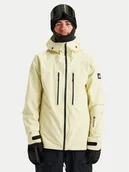 Kurtki narciarskie - Quiksilver Kurtka snowboardowa Pro Path Stretch Goretex Jk EQYTJ03508 Żółty Modern Fit - miniaturka - grafika 1