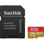 Karty pamięci - SANDISK EXTREME microSDXC 256 GB 190/130 MB/s - miniaturka - grafika 1