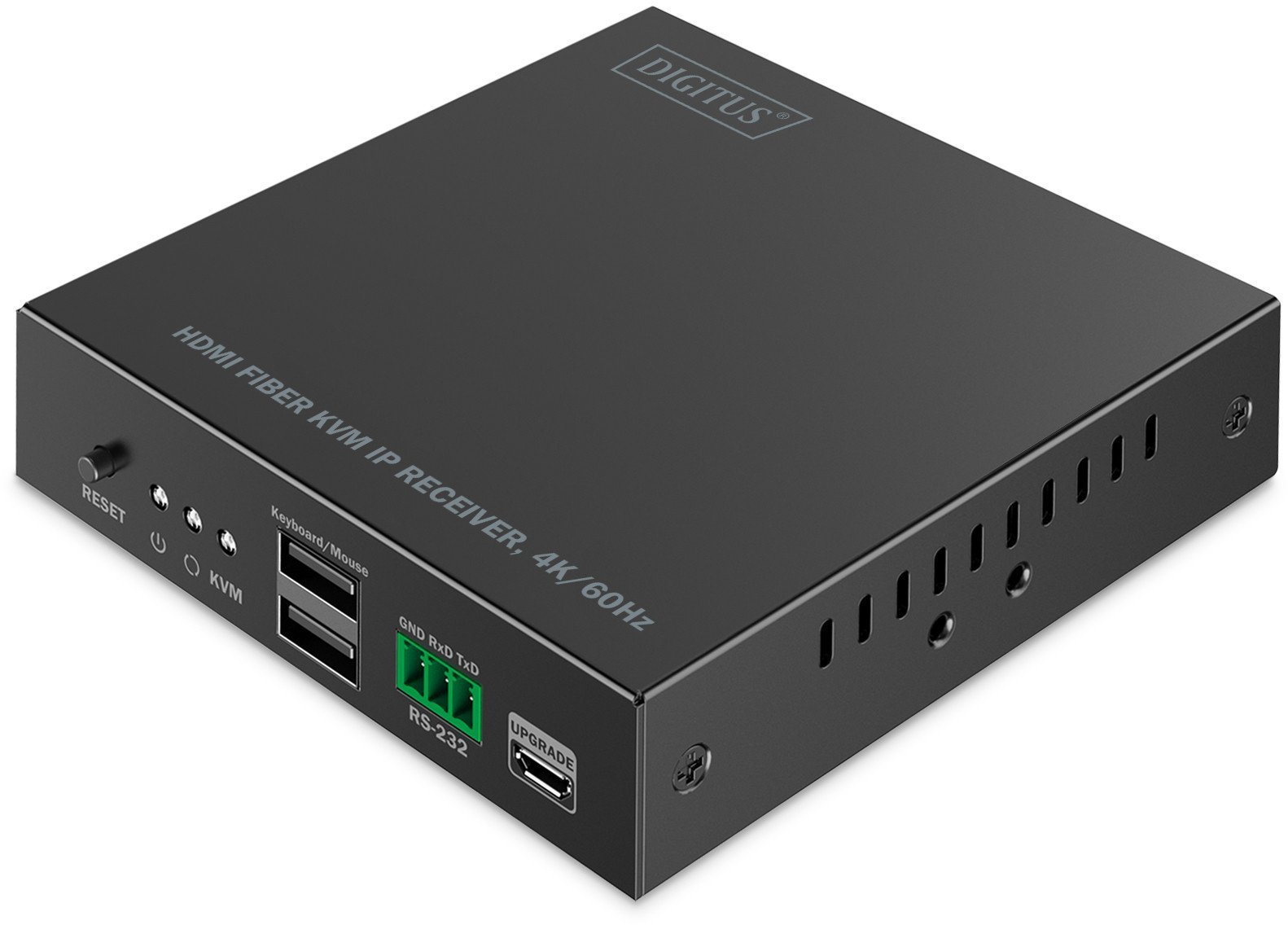 DIGITUS HDMI Fiber IP Receiver 4K/60Hz schwarz