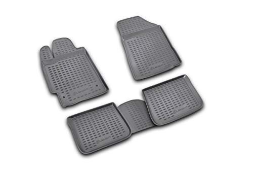 Element Dywaniki gumowe 3D, dokładnie dopasowane dywaniki samochodowe Toyota Camry 2006-2011, 4-częściowy