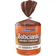 Ciastka - NaturaVena Babcianki serowo-cebulowe bez dodatku cukru Zestaw 2 x 110 g - miniaturka - grafika 1