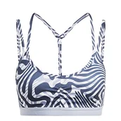 Biustonosze - adidas Biustonosz sportowy Marka Model YGA ESS LS AOP - miniaturka - grafika 1