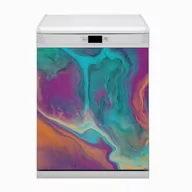 Dekoracje domu - Mata na zmywarkę Kolorowe wzory 60x80 - miniaturka - grafika 1