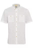 Koszule męskie - camel active Męska koszula 409219/1S49, biała Broken White, 6XL, Broken White, 6XL - miniaturka - grafika 1