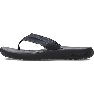 Crocs Damskie japonki Yukon Vista II LR, czarne/czarne, 44 EU, Czarny, 42/43 EU - Klapki i japonki damskie - miniaturka - grafika 1
