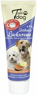 TubiDOG Zestaw past: 75 g, wątróbka + 75 g, łosoś marki Tubidog - 2 x 75 g - Przysmaki dla psów - miniaturka - grafika 1