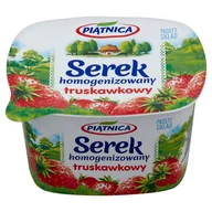 Kefiry, jogurty, maślanki - Piątnica - Serek homogenizowany truskawkowy - miniaturka - grafika 1