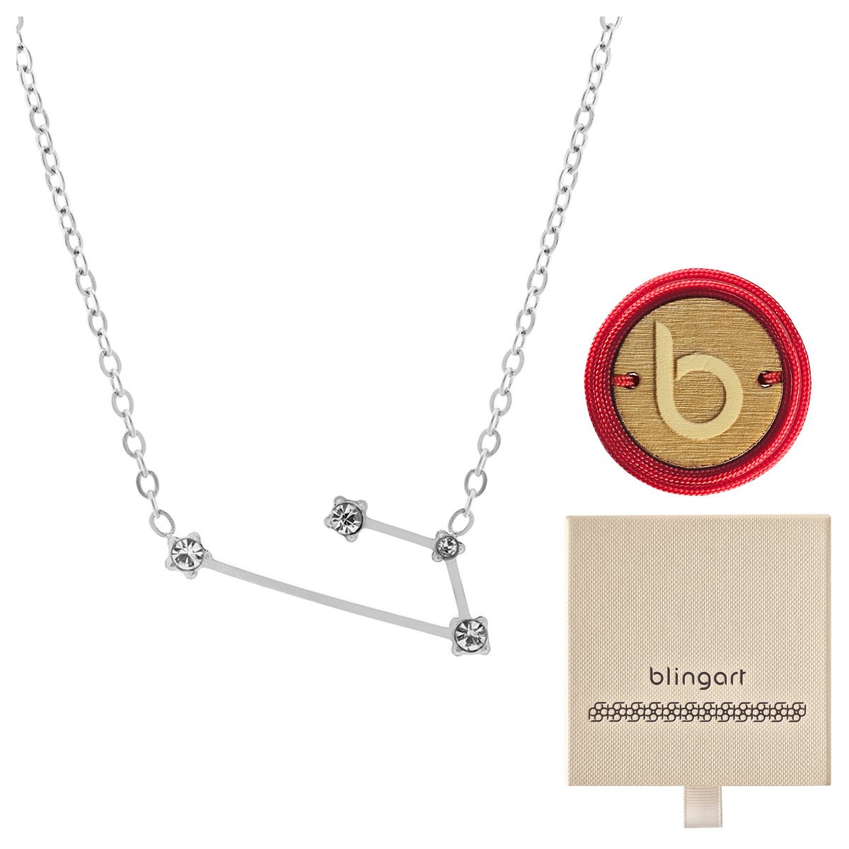 Naszyjnik celebrytka damska konstelacja Baran znak zodiaku BLINGART