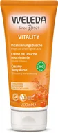 Kosmetyki do kąpieli - Weleda Body Care krem pod prysznic z rokitnikiem Creamy Body Wash) 200 ml - miniaturka - grafika 1