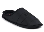 Kapcie męskie - Kapcie męskie ciepłe czarne pantofle domowe ocieplane Big Star KK174361-41 - miniaturka - grafika 1
