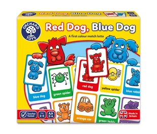 Czerwony pies, niebieski pies? Red dog, blue dog Orchard toys - Gry planszowe Czerwony pies, niebieski pies? Red dog, blue dog Orchard toys - Gry planszowe - miniaturka - grafika 1