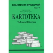 Lektury szkoła podstawowa - Biblios Danuta Wilczycka Biblioteczka Opracowań. „Kartoteka” Tadeusza Różewicza - miniaturka - grafika 1