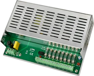 Zasilacz wielowyjściowy PSDC-12V8X1A Pulsar - Akcesoria do monitoringu - miniaturka - grafika 1