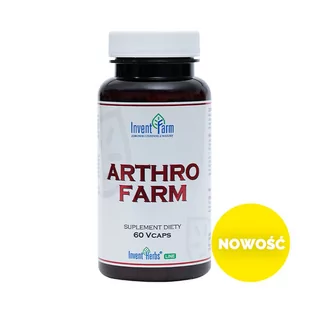 Arthro Farm, suplement diety, 60 kapsułek Duży wybór produktów | Dostawa kurierem DHL za 10.90zł !!!| Szybka wysyłka do 2 dni roboczych! | 3689161 - Stawy, mięśnie, kości - miniaturka - grafika 1