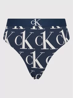 Majtki damskie - Calvin Klein Underwear Figi klasyczne 000QF6696E Granatowy - grafika 1