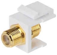 Akcesoria do monitoringu - Abcvision Złącze keystone FX-F1C pozłacane FX-F1C - miniaturka - grafika 1