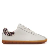 Sneakersy damskie - Sneakersy DKNY K1567385 Khaki - miniaturka - grafika 1