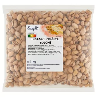 Simpl Pistacje prażone solone 1 kg - Bakalie - miniaturka - grafika 1