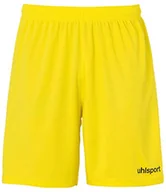 Spodenki damskie - uhlsport Center Basic szorty dziecięce, uniseks, bez wszytych majtek wewnętrznych żółty limonkowy żółty/czarny 140 - miniaturka - grafika 1