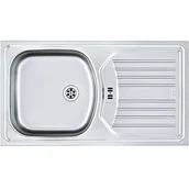 Zlewozmywaki - Franke Eurostar ETN 614 NOVA stal jedwab 101.0368.952 - miniaturka - grafika 1