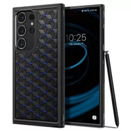 Etui i futerały do telefonów - Etui SPIGEN Cryo Armor do Samsung Galaxy S24 Ultra Czarno-niebieski - miniaturka - grafika 1