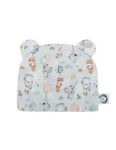 Bonjour Cherie Czapeczka niemowlęca bawełna organiczna Balony, Rozmiar: 50/56 - Czapeczki dla niemowląt - miniaturka - grafika 1