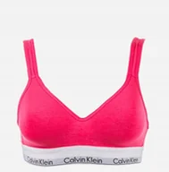 Biustonosze - CALVIN KLEIN BIUSTONOSZ RÓŻOWY BRALETKA Z LOGO XS 2A1F4_F* TIA - miniaturka - grafika 1