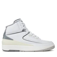 Sneakersy męskie - Sneakersy Nike Air Jordan 2 Retro DR8884 100 Biały - miniaturka - grafika 1