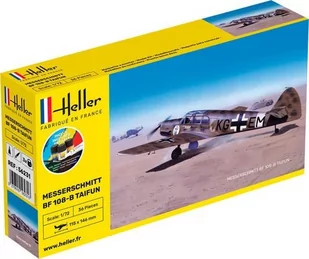 Heller HELLER  Me-108 B Taifun - Starter Set 56231 - Modele do sklejania - miniaturka - grafika 1