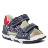 Sandały damskie - Geox Sandały B S. Tapuz B. B B250XB 0BCAW C0735 Navy/Red - miniaturka - grafika 1