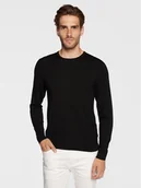 Swetry męskie - Calvin Klein Sweter Superior K10K109474 Czarny Regular Fit - miniaturka - grafika 1