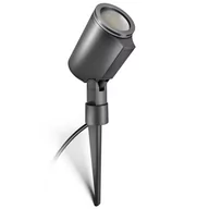 Lampy ogrodowe - Steinel Oprawa LED 7W Spot Garden Nightautomatic antracyt ST058692 - miniaturka - grafika 1