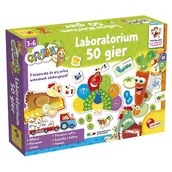 Mały naukowiec - Lisciani Giochi KAROTKA LABORATORIUM 50 GIER 45396 - miniaturka - grafika 1