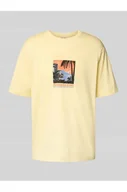 Koszulki męskie - T-shirt o kroju relaxed fit z czystej bawełny model BEANE - Only & Sons - miniaturka - grafika 1