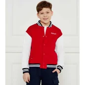 Kurtki i płaszcze dla chłopców - Tommy Hilfiger Kurtka bomber | Oversize fit - miniaturka - grafika 1