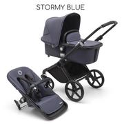 Wózki dziecięce - BUGABOO FOX CUB Stormy Blue - miniaturka - grafika 1