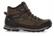 Buty trekkingowe męskie - Buty męskie trekkingowe Regatta Blackthon Evo wodoodporne brązowe r. 46 - miniaturka - grafika 1