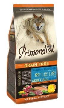 Primordial Dog Grain Free Adult Trout & Duck 12kg