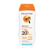 Balsamy i kremy do opalania - KOLASTYNA Emulsja do opalania SPF 20, 200 ml - miniaturka - grafika 1