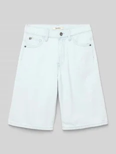 Bermudy z 5 kieszeniami i detalami z logo - Spodnie i spodenki dla chłopców - miniaturka - grafika 1