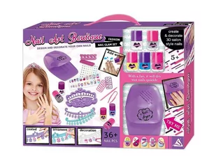 ZESTAW DO MALOWANIA PAZNOKCI Z SUSZARKĄ NA BATERIE - Zabawy w naśladowanie dorosłych - miniaturka - grafika 3