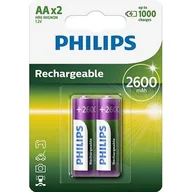 Ładowarki i akumulatory - Akumulator NiMH R6/2 2600 mAh Philips - miniaturka - grafika 1
