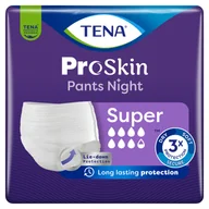 Pieluchy dla dorosłych - Tena Pants Proskin Majtki Chłonne Super Night L, 10 Sztuk - miniaturka - grafika 1