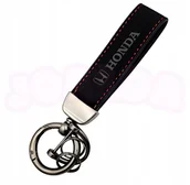 Breloki - Brelok Do Kluczy Breloczek Samochodowy Honda Alcantara Skóra Premium - miniaturka - grafika 1