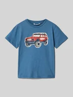 Koszulki dla chłopców - T-shirt z nadrukowanym motywem - miniaturka - grafika 1