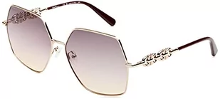 FERRAGAMO SF291S okulary, różowe złoto/bordowe, 61 dla kobiet, różowe złoto/bordowe, Różowe złoto/bordowe - Okulary przeciwsłoneczne - miniaturka - grafika 1